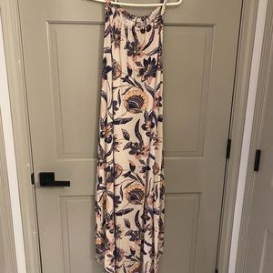 Maurice’s 24/7 floral maxi dress, plus size 1x.